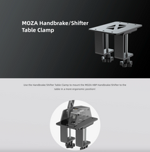 Load image into Gallery viewer, Moza Handbrake & Shifter Table Clamp
