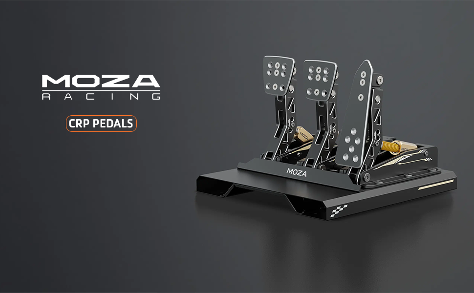 Moza CRP 3-Pedal Set with Base Plate